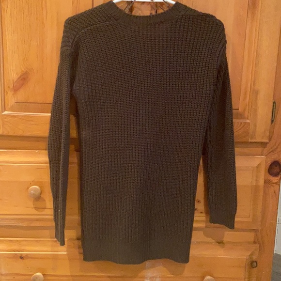 Urban Kids Olive Green Cardigan - Picture 2 of 4